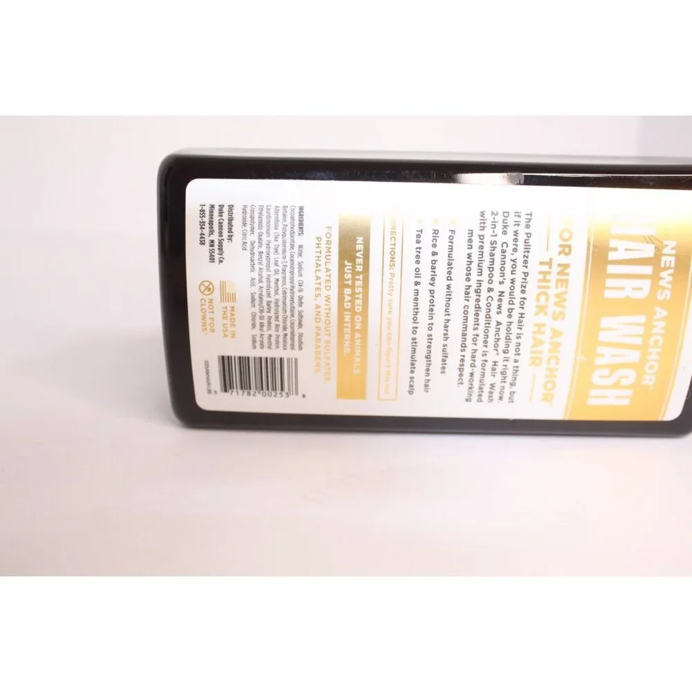 Duke Cannon Sawtooth Hair Wash 2 in 1 Shampoo &‎ Conditioner 14 fl oz. New